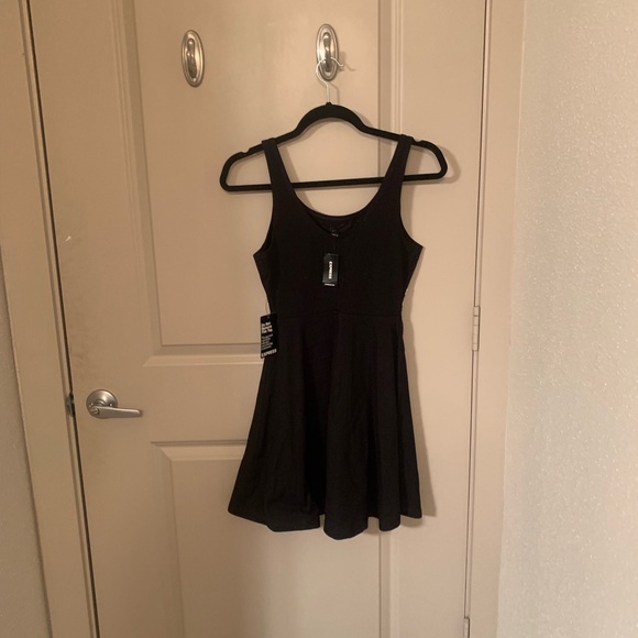 Express black dress with sequin tribal design - Picture 2 of 5